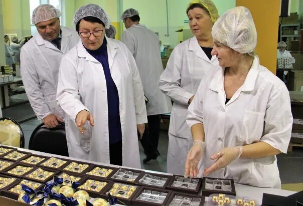 Мод на шоколадную фабрику