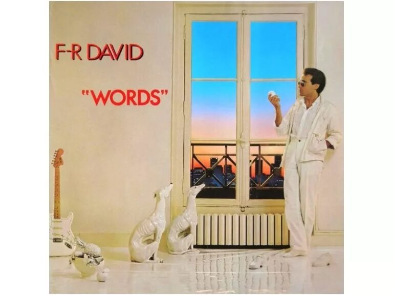 F r david pick up the. F R David в молодости без очков. F R David в молодости. F R David обложка альбома. F.R.David Words 1982 album.