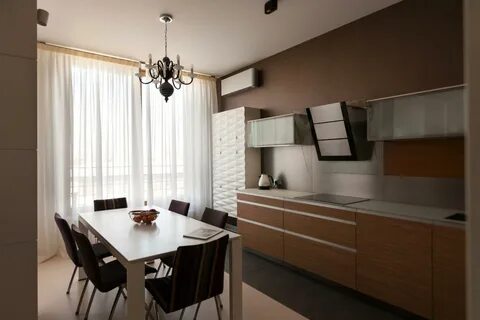 Дизайн кухни 11 кв.м. с вариантами выбора мебели при разной планировке.