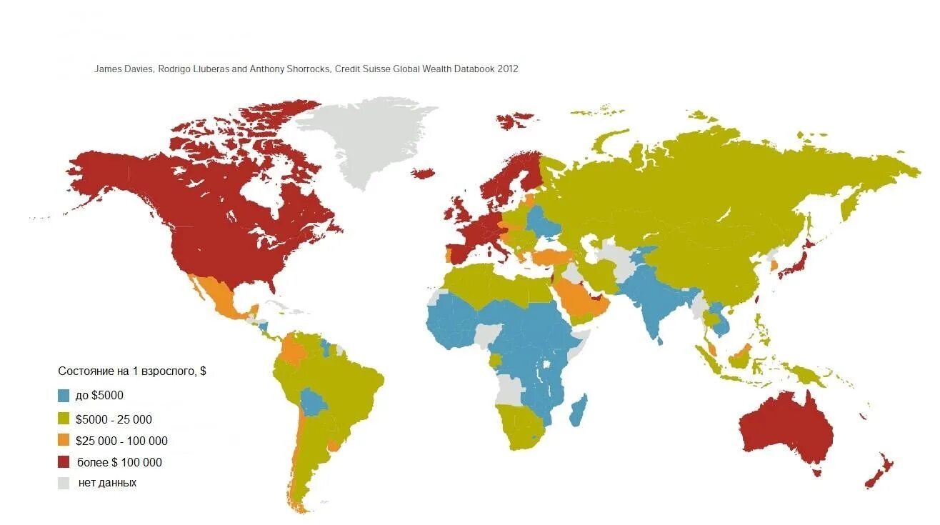 Карта бедных и богатых стран. Самые бедные страны на карте.