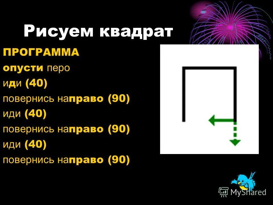 Чертежник паскаль. Программа квадрата. Кумир чертёжник квалпат. Программа квадрата. Робот чертежник кумир.