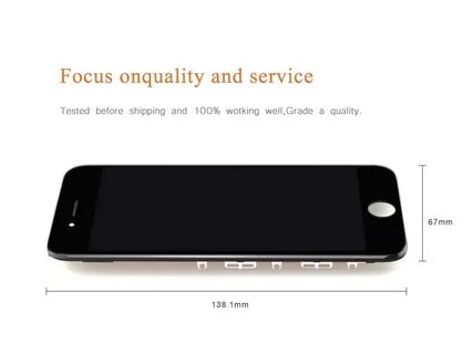 Качество экрана iphone