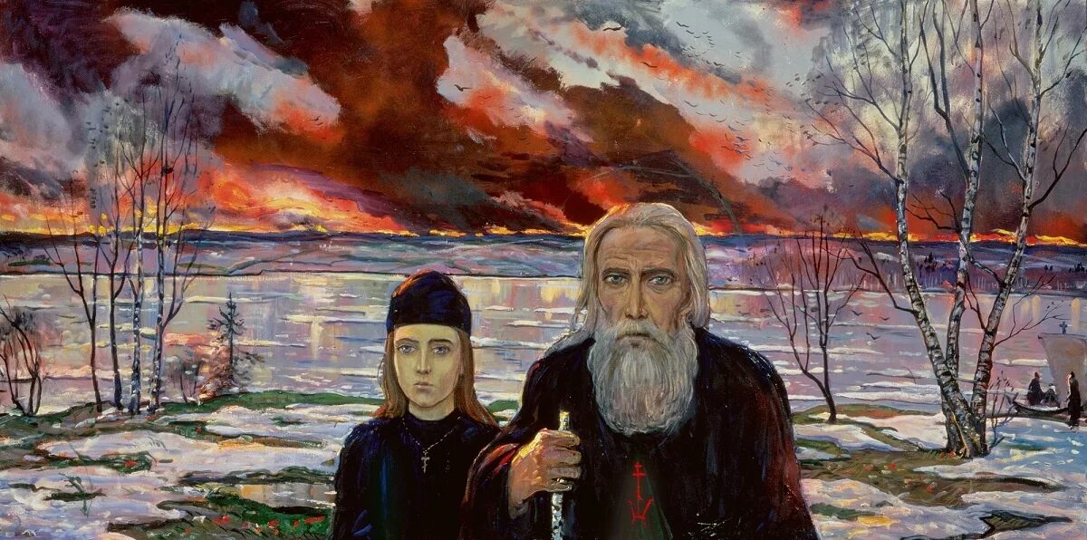 Какой художник посвятил. Илья глазунов. илья глазунов художник картины. картина ильи сергеевича глазунова. сергий радонежскийандрей рублёв.