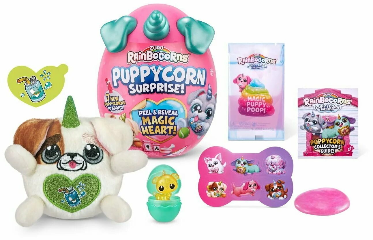 Собачка сюрприз. Rainbocorns Puppycorn. Игрушка Zuru Rainbocorns Puppycorn. Игрушка Zuru Rainbocorns Puppycorn отзывы.