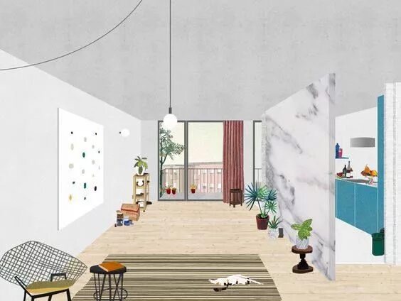 Pin on Low Poly & Isometric Art Restaurant interior design, Coffee shop interior
