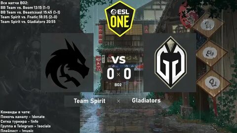 Gaming gladiators team spirit