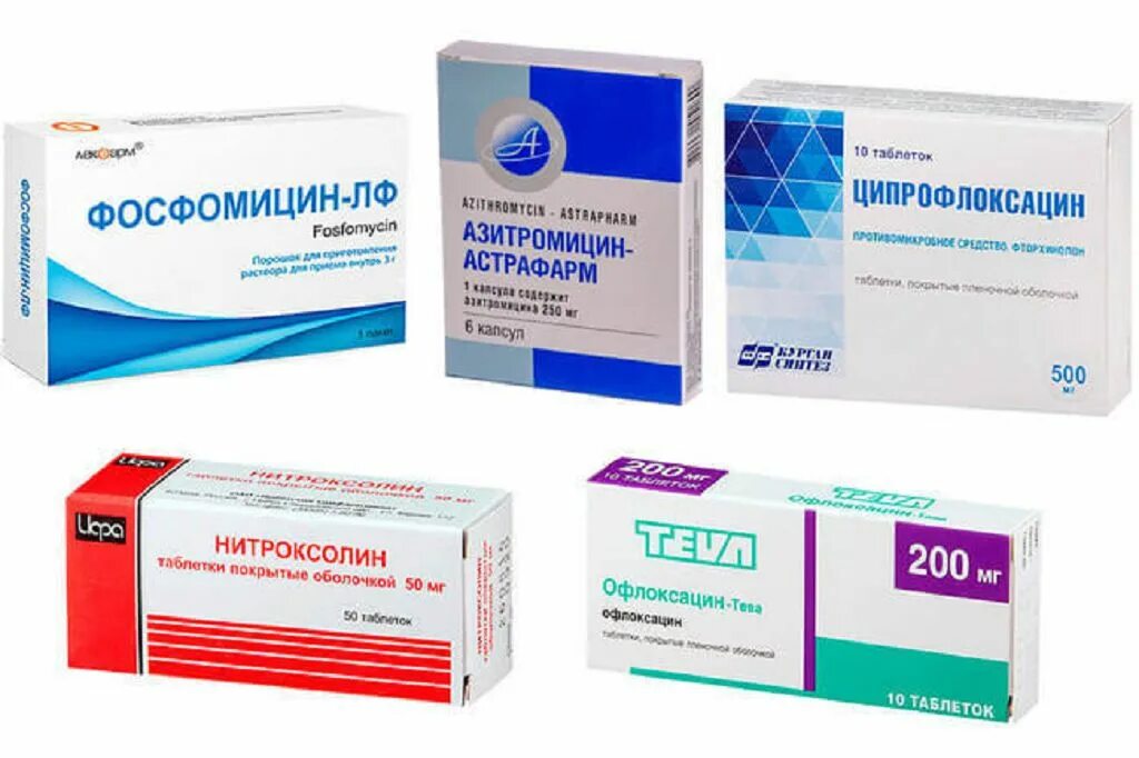 Какие лекарства принимать при цистите