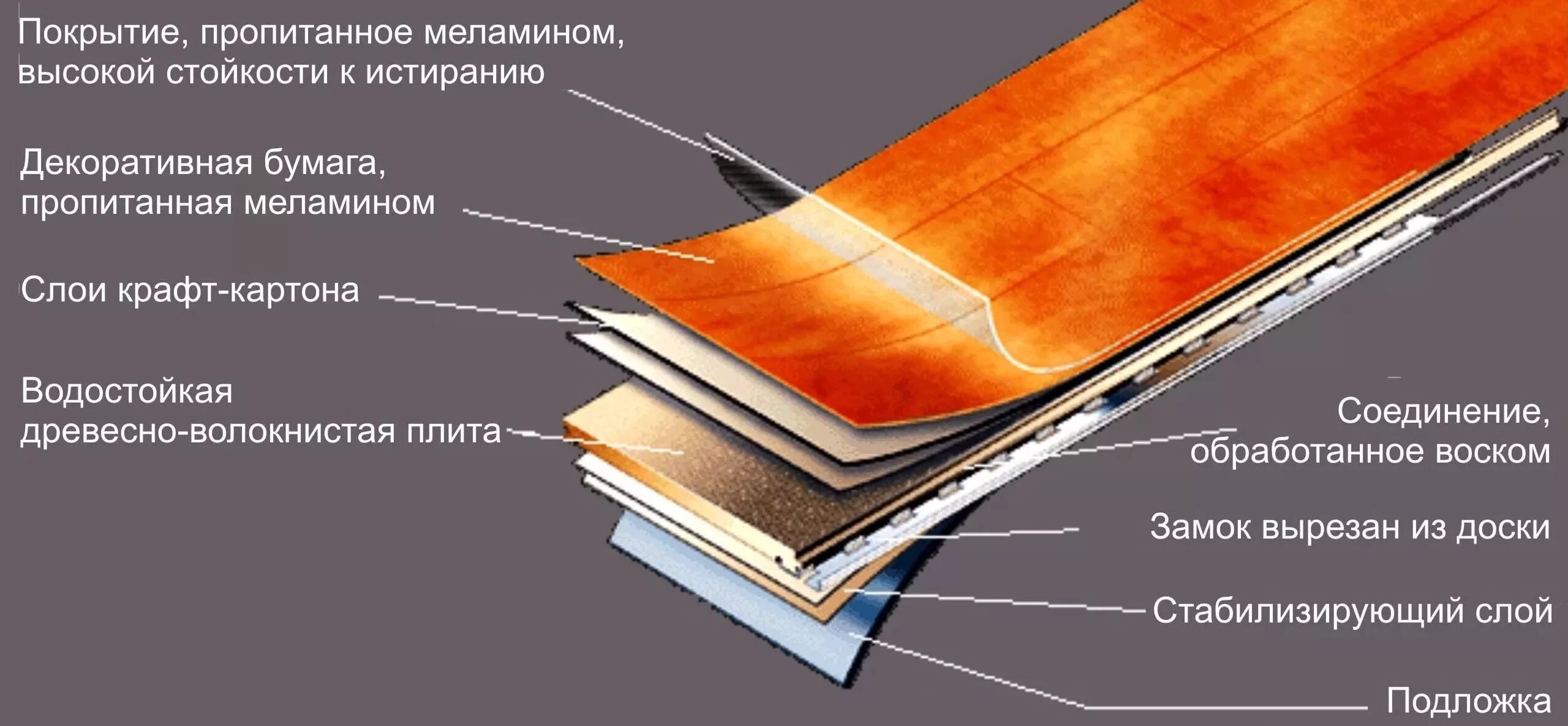 Покрытие состоит из двух