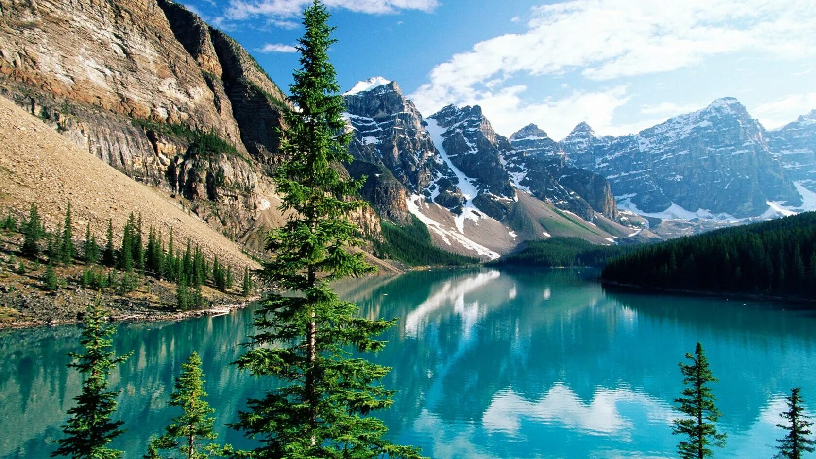 Nature Lake Reflection Mountain HD WALLPAPER - KDE Store