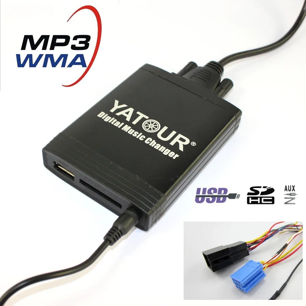 USB адаптер Yatour yt-m06. Адаптер СД чейнджера. Юсб чейнджер Yatour. USB Bluetooth адаптер для Yatour.