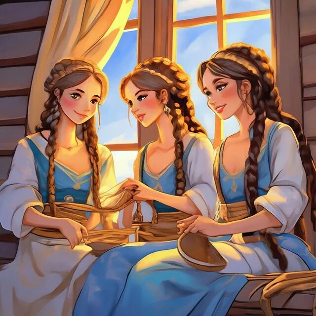 Сценку 3 девицы. Сценку 3 девицы
