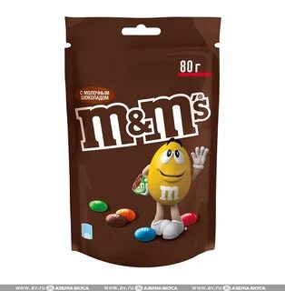 Драже M&M's шоколадное 80 г, Россия 
