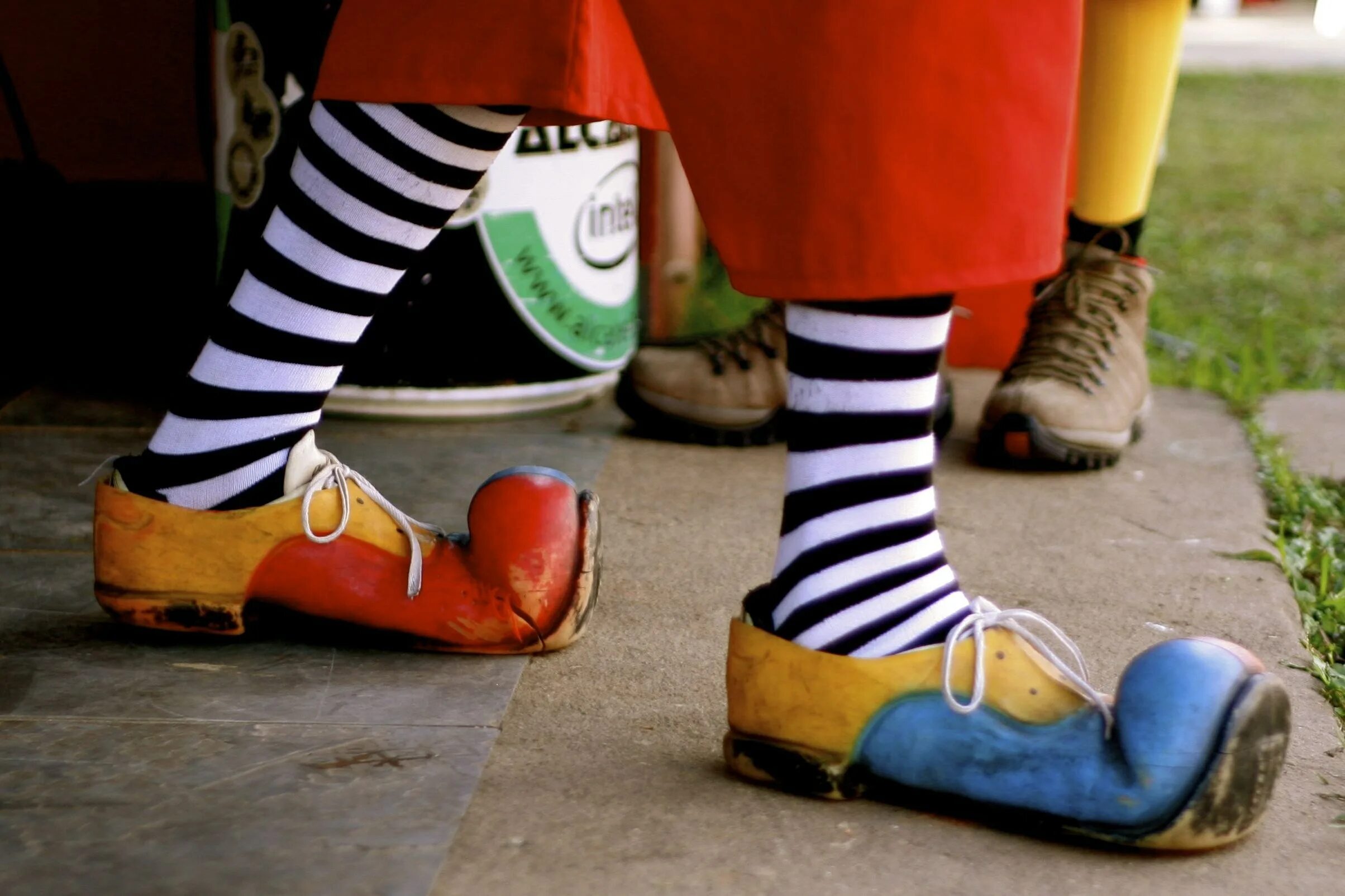 Нога клоуна. Клоунские ботинки Никулина. Башмаки клоуна. Туфли клоуна. Большие клоунские ботинки.
