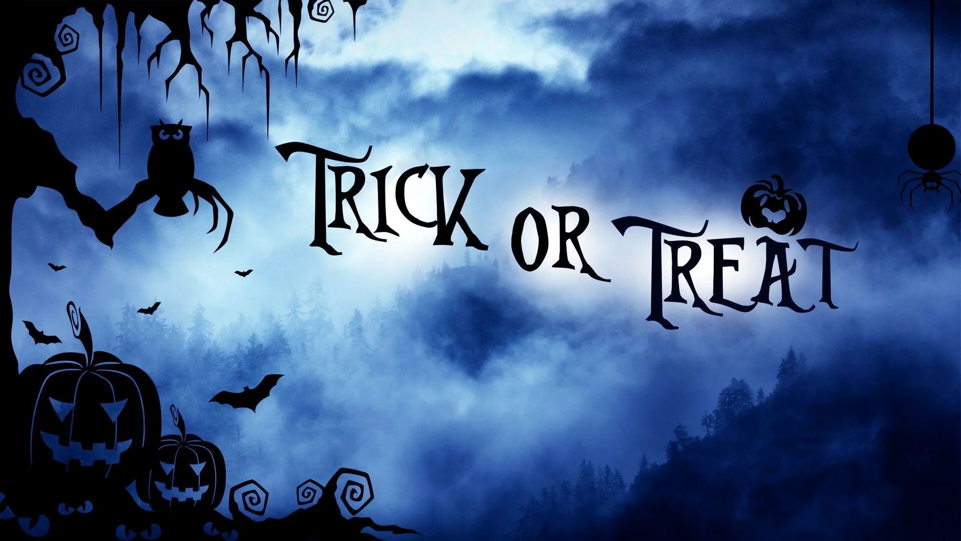 Halloween обои. Trick or treat фон. Halloween Trick or treat.