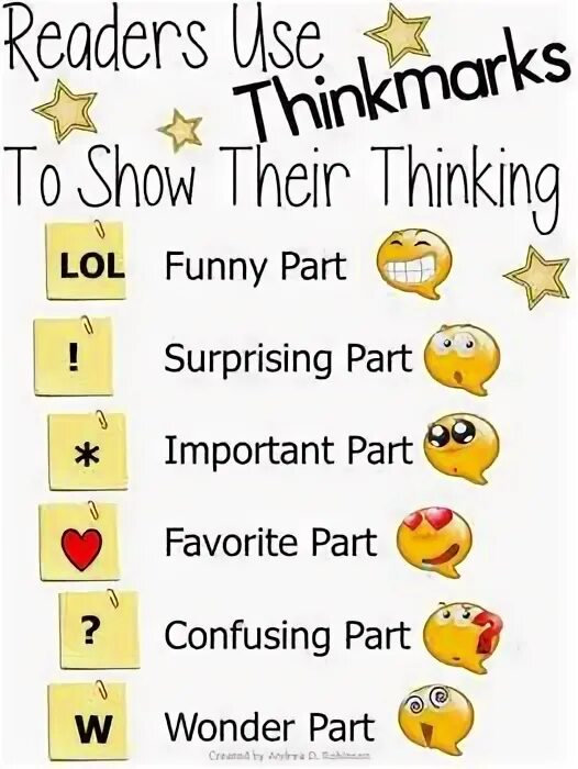 Think mark think text