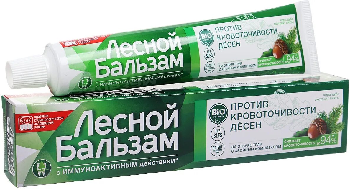 Магазин десен. Зубная паста Лесной бальзам 75 мл. Зубная паста Лесной бальзам, при кровоточивости десен, 50 мл. Зубная паста Лесной бальзам с корой дуба и пихтой 50мл.