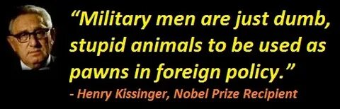 kissinger on military 