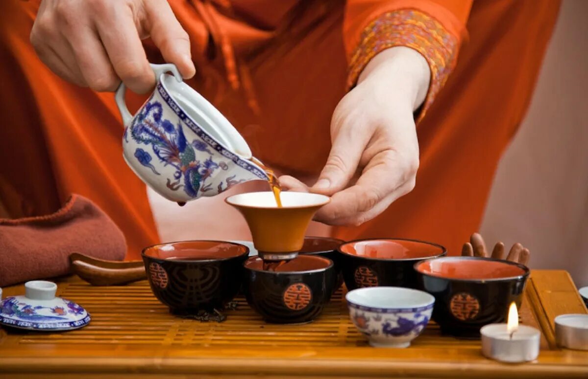 Как будет чай на китайском. Традиции Китая чайный ритуал. Чайная церемония в Китае. Китайское чаепитие. Культура чаепития.