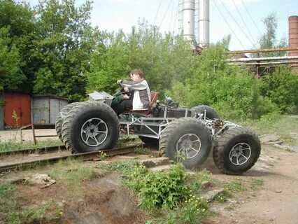Вездеходы на шинах низкого видео