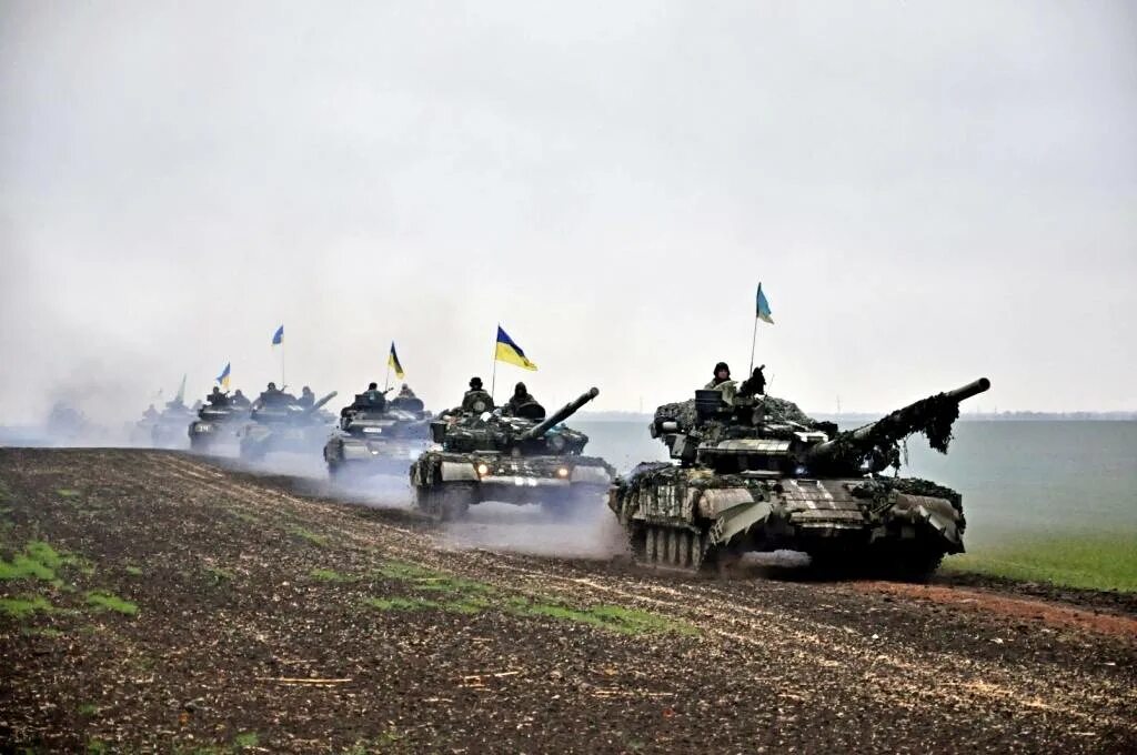 Украинская бронетехника. Танк ВСУ. Российские танки на Украине. Украинское наступление началось