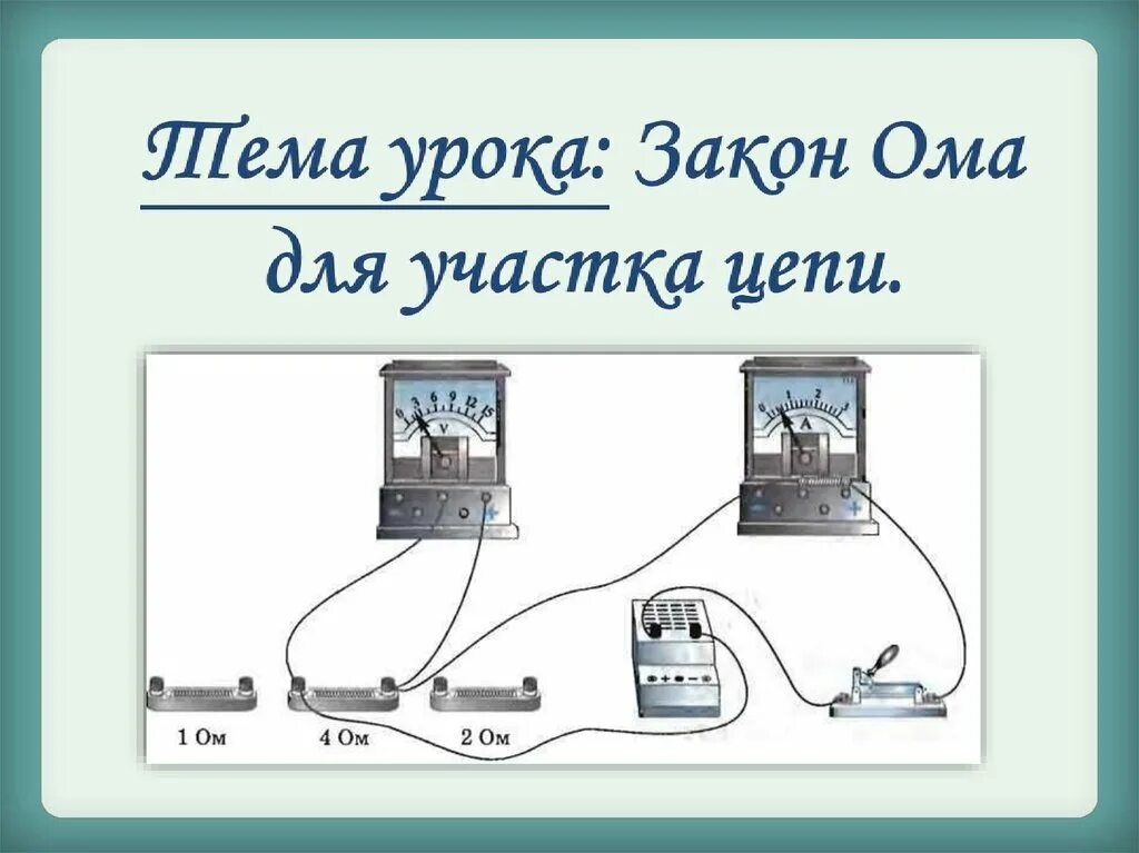 Презентации уроков физики 8 класс. Закон Ома. Закон Ома для участка цепи 8 класс физика. Закон Ома 8 класс физика. Закон Ома для участка цепи 8 класс.