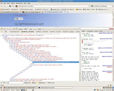 Id header html