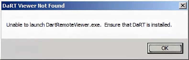 Error opening system