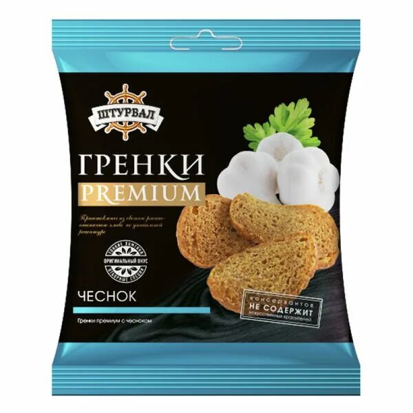 Каталог чеснок спб. Гренки ржано-пшеничные штурвал с чесноком 40 г. гренки штурвал 100гр. сухарики штурвал 40гр. хлебные чипсы штурвал 40гр.