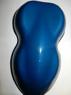 Blue pearl clearcoat