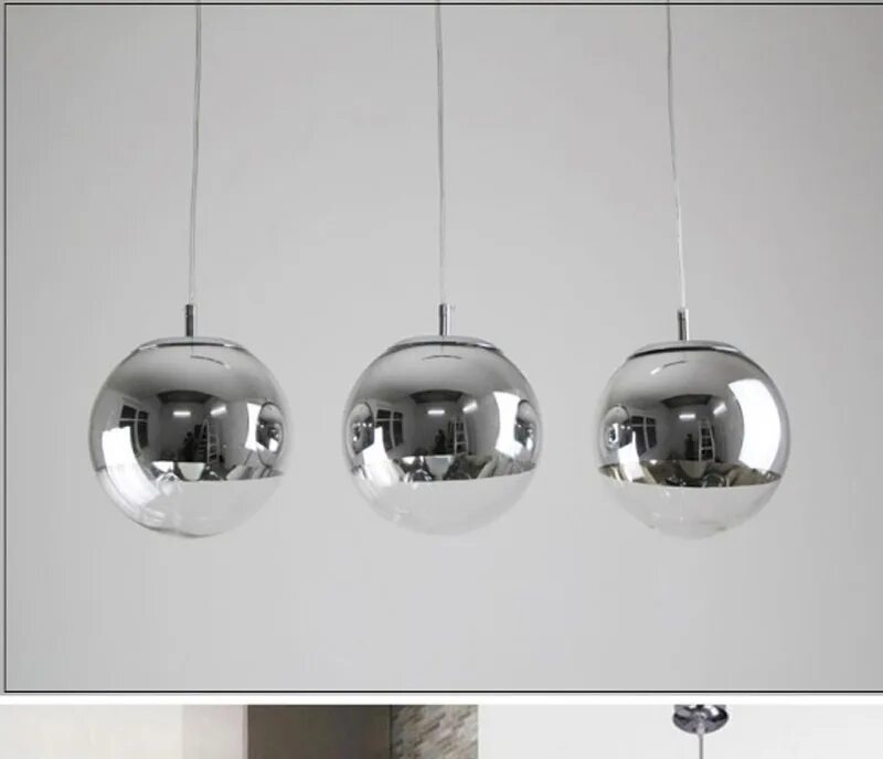 Подвесные шары купить. Подвесной светильник Silver Mirror Shade Modern Pendant. Tom Dixon шар светильник. Серебро, зеркальные шары / Mirror Silver. Люстра Болл хром.