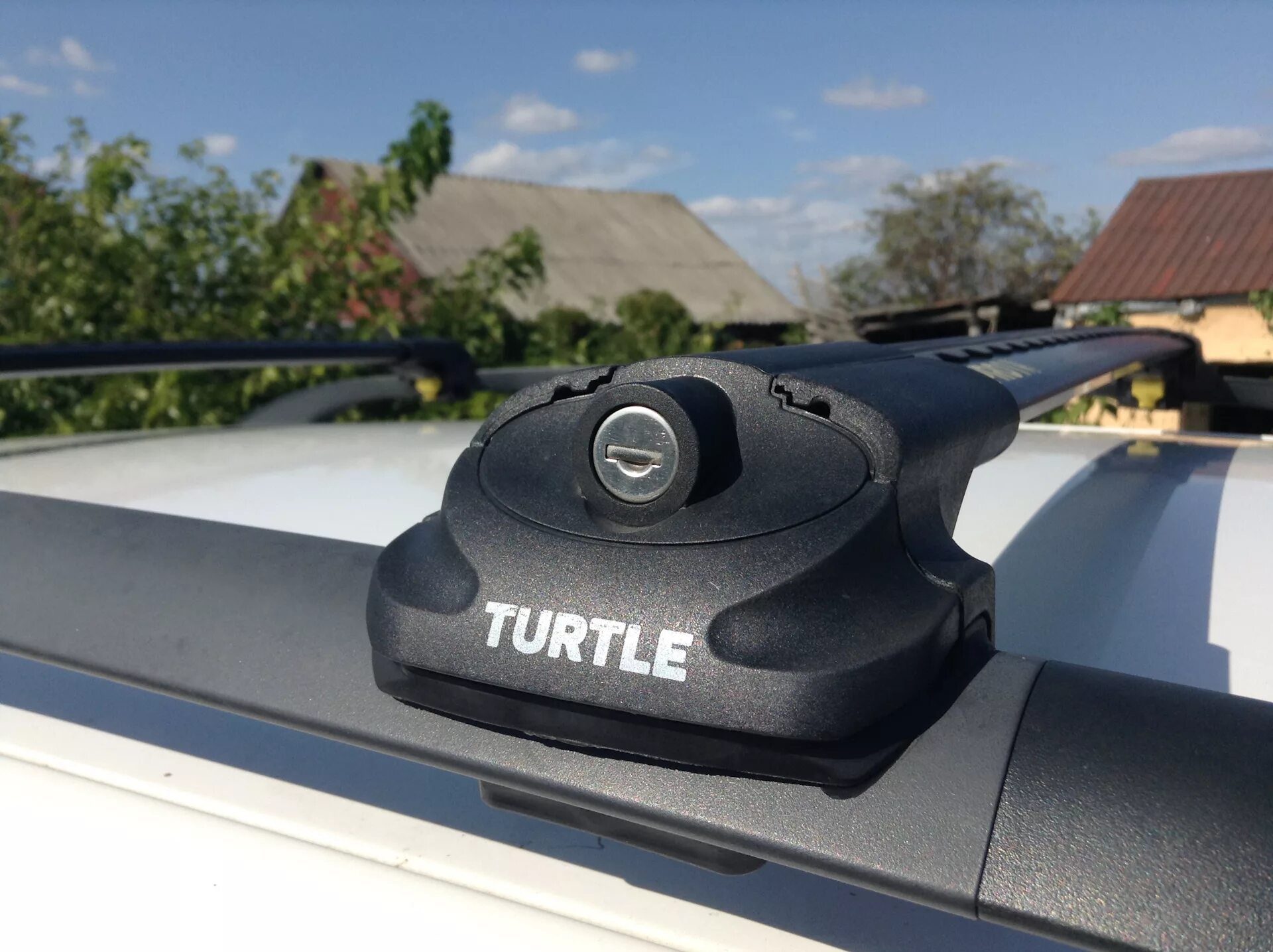 Поперечины багажника Turtle Air 1. Багажник на рейлинги Turtle air1. Багажник на крышу Turtle Air 1. TURAIR1.106 Silver.