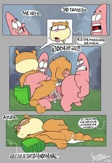 PATRICK STAR and SANDY CHEEKS 