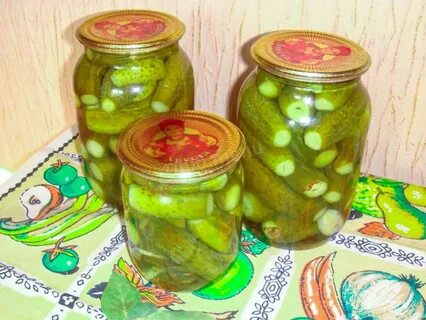 Маринованные корнишоны хрустящие как в магазине