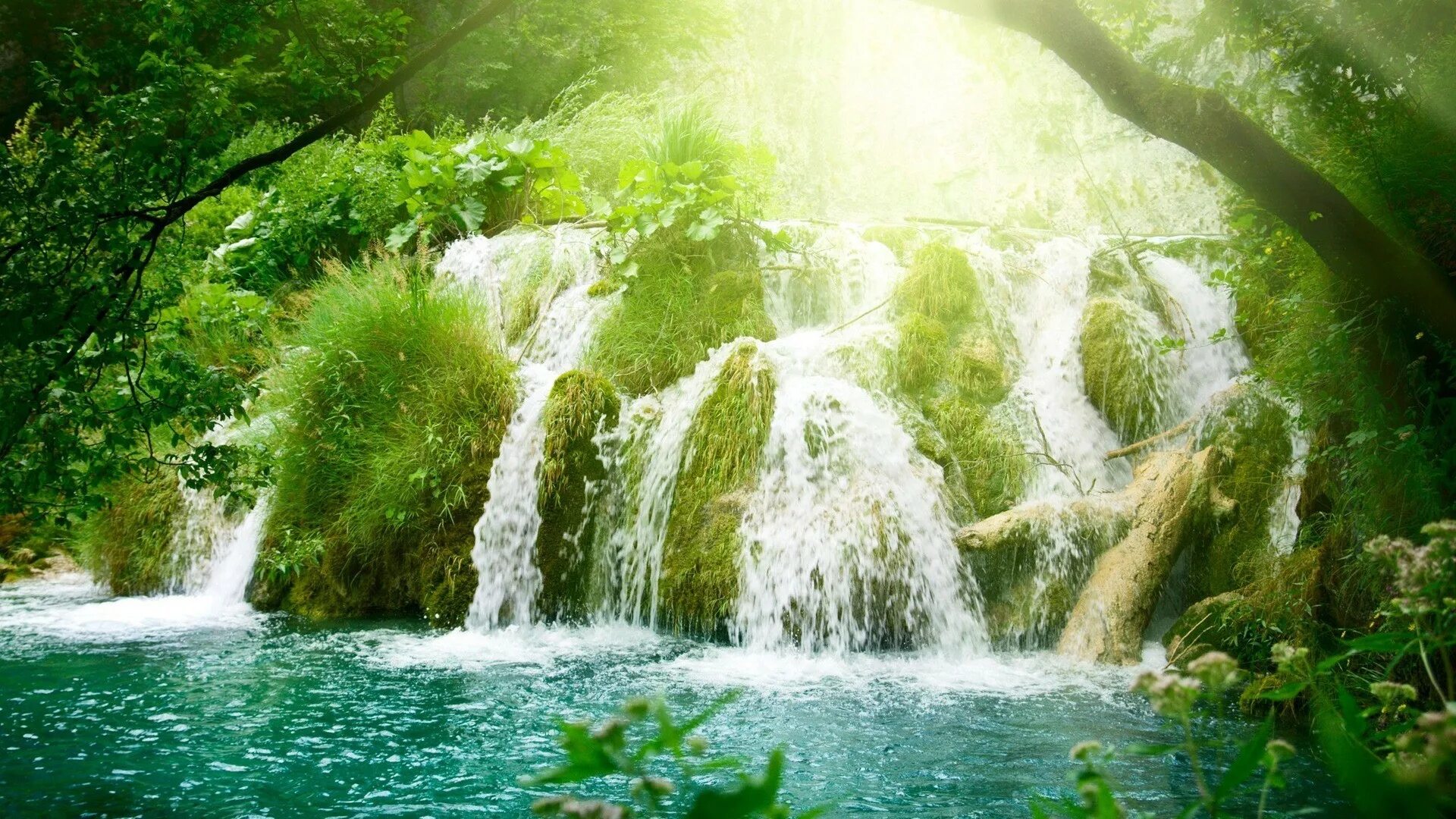 3d natural. Водопад Мосбрей. Природа водопад. Вода в природе. Живая природа водопады.