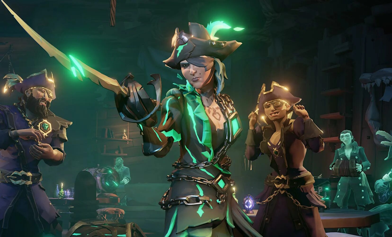 Игра про море sea of thieves. Sea of thieves a pirate s life. Sea of thieves палуба корабля. Sea of thieves новогодние скины. Sea of thieves новый год.