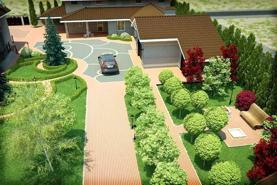 Проектирование участка. Ландшафтная планировка участка. Озеленение прямоугольного участка. Сад на 10 сотках планировка. Проект благоустройства дачного участка.