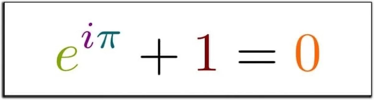 E В степени i. Е В степени i Pi. Самая красивая теорема в математике. Самое красивое математическое уравнение.