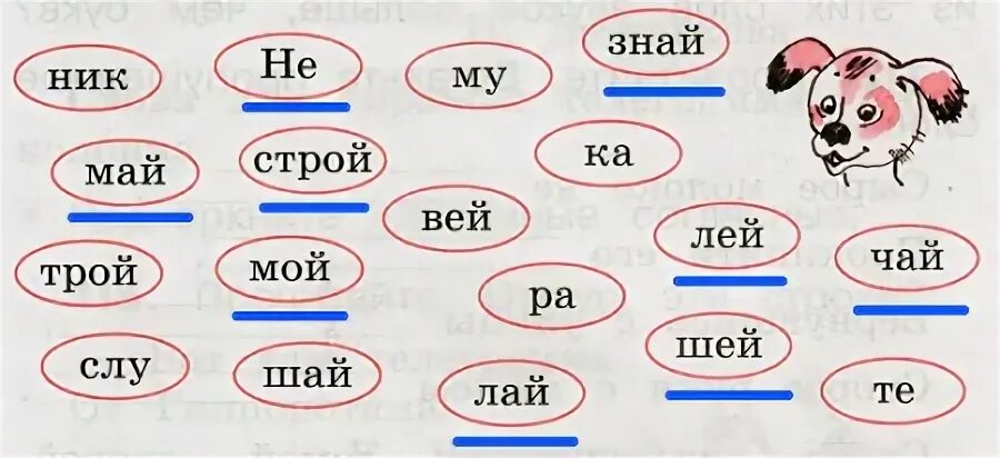 Урок русского языка 1 класс Канакина слог и слово. Собери слова из слогов 1 класс. Составь слова из слогов 1 класс карточки. Среди слогов найти слова.