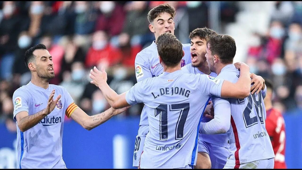 Osasuna vs barcelona live