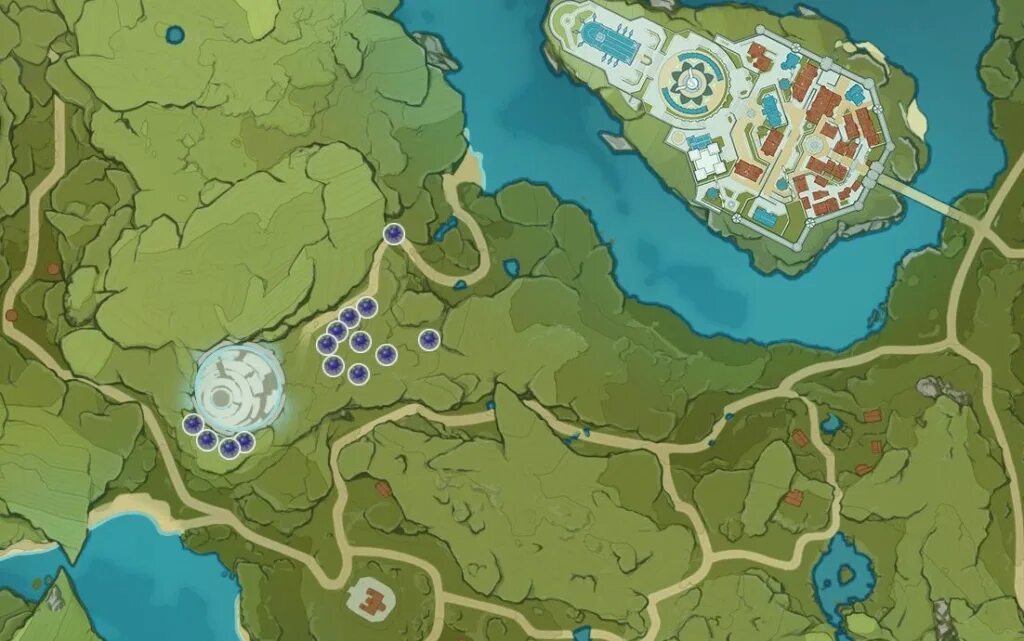 Genshin map appsample
