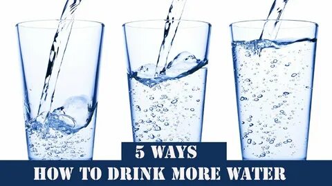 Glasses of water a day