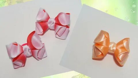 Делать бантики для начинающих