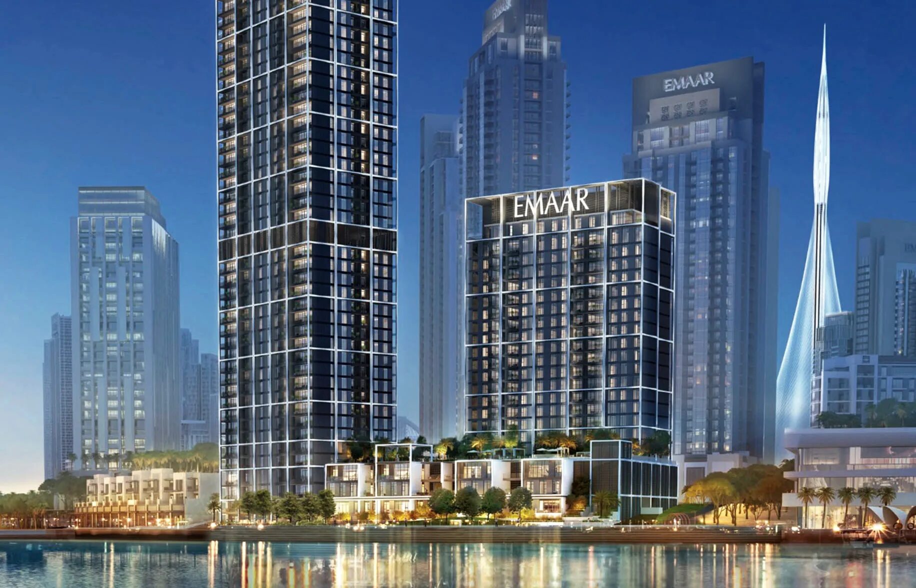 Bayshore дубай. Emaar creek дубай. Creek rise. Emaar square building 2. Creek palace дубай.