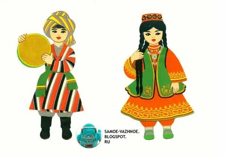 Куклы в национальных костюмах картинки для детей