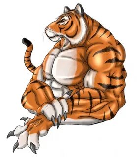 Накаченный тигр