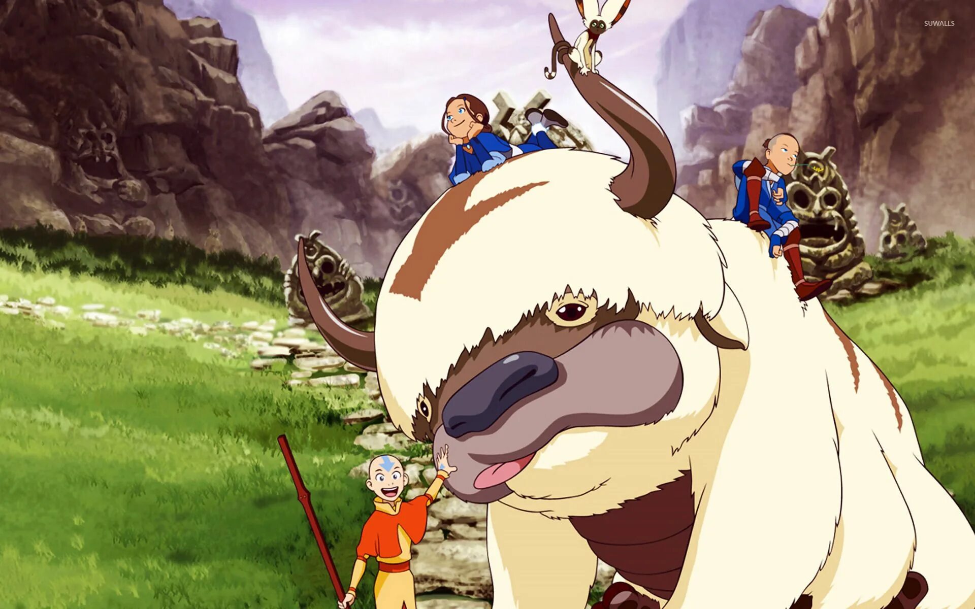 Аватар аанг. Avatar the last Airbender Appa. Аппа аватар аанг. Avatar aang uzbek tilida