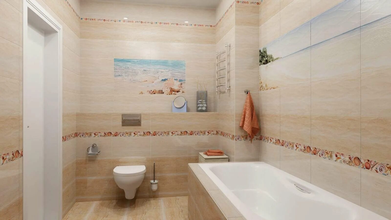 Распродажа Riviera слоновая кость Alma Ceramica - Плитка Альма Керамика Ривьера 
