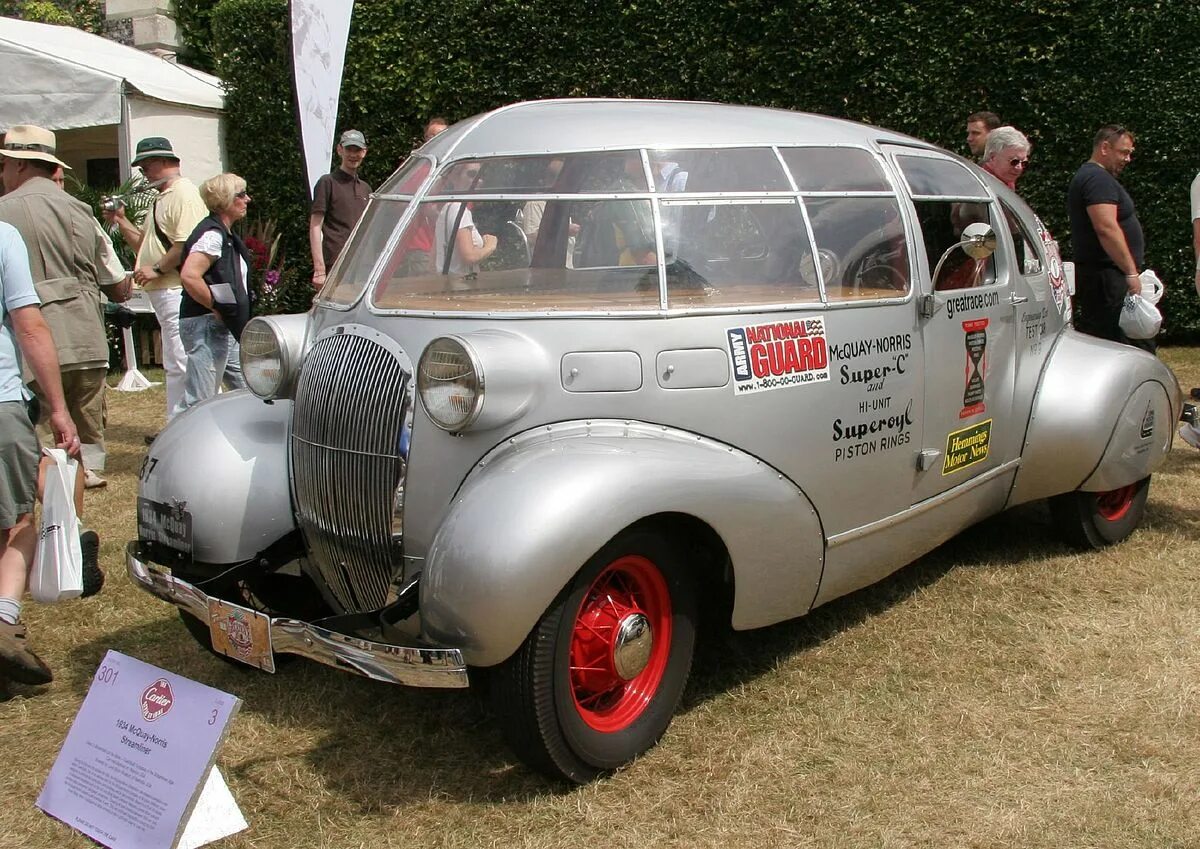 Автомобиль первоначально. 1934 MCQUAY-Norris Streamliner. Streamliner 1934. Ford Streamliner. Streamline автомобили.