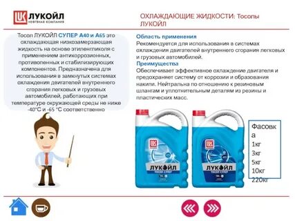 Антифриз кг в литры