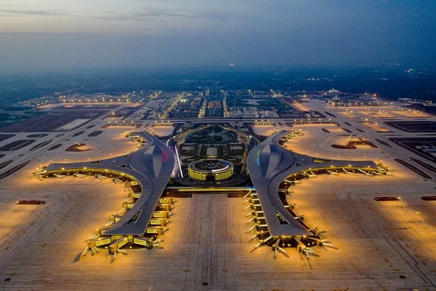LIVE: Shanghai Pudong International Airport Opens Satellite Terminal - YouTube